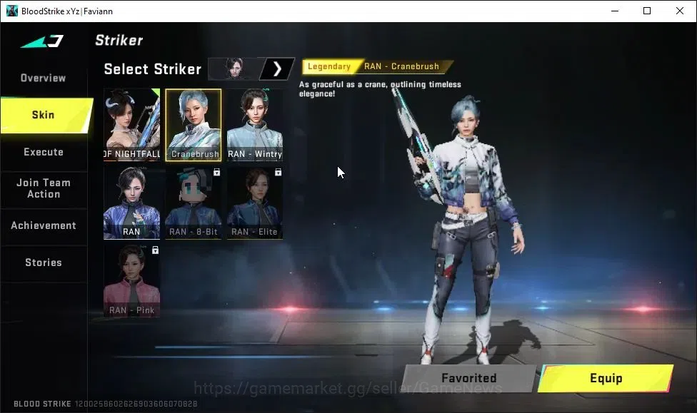 Blood Strike Accounts ASIA|6 ULTRA[RAN-MAIDEN OF NIGHTFALL,NACHO,AUG Lv3 image 15