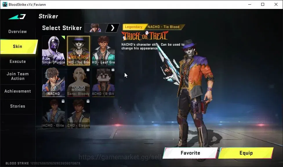 Blood Strike Accounts ASIA|6 ULTRA[RAN-MAIDEN OF NIGHTFALL,NACHO,AUG Lv3 image 18