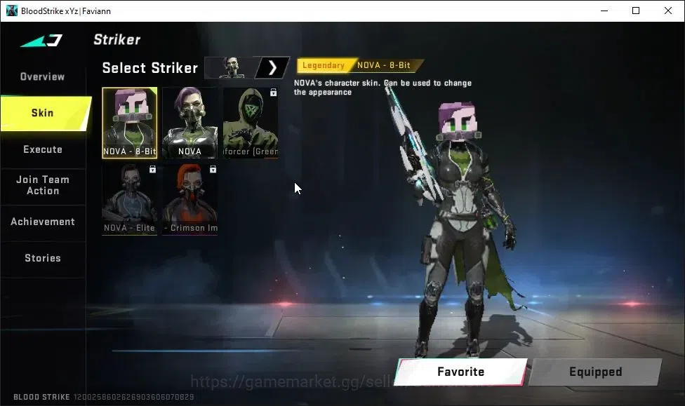 Blood Strike Accounts ASIA|6 ULTRA[RAN-MAIDEN OF NIGHTFALL,NACHO,AUG Lv3 image 19
