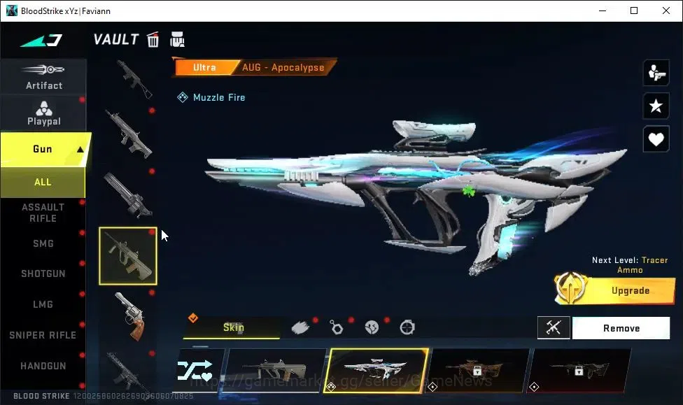 Blood Strike Accounts ASIA|6 ULTRA[RAN-MAIDEN OF NIGHTFALL,NACHO,AUG Lv3 image 5