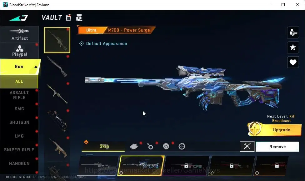 Blood Strike Accounts ASIA|6 ULTRA[RAN-MAIDEN OF NIGHTFALL,NACHO,AUG Lv3 image 6