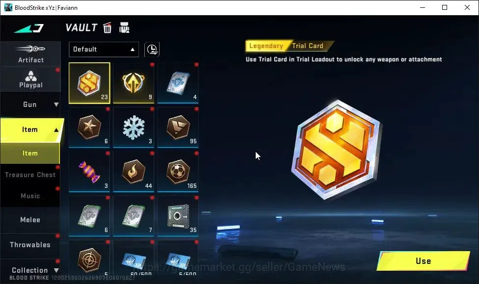 Blood Strike Accounts ASIA|6 ULTRA[RAN-MAIDEN OF NIGHTFALL,NACHO,AUG Lv3 image 8