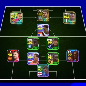 eFootball Accounts Legends & Iconic Players Android|PW 3113|Lionel Messi Show T,Diego Costa Epic,Tijani Babangida Epic,P.E
