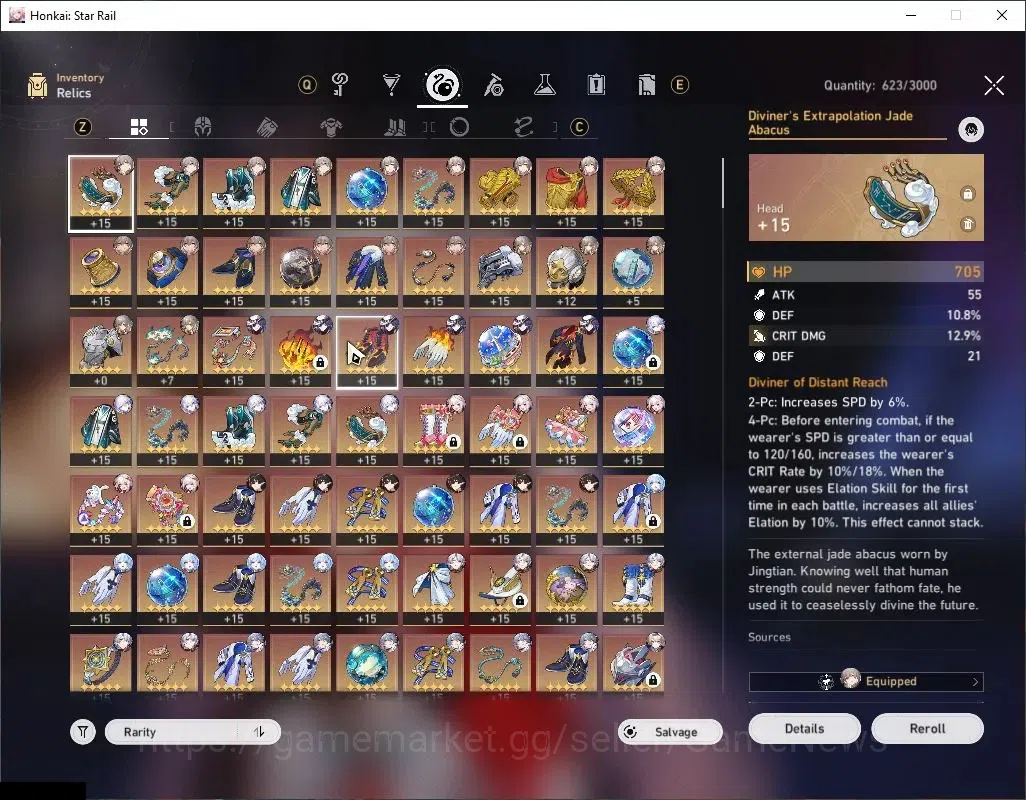 Honkai Star Rail Accounts Asia|TL 70|Free GI|Premium Elation,Phainon,|22 Lim image 10