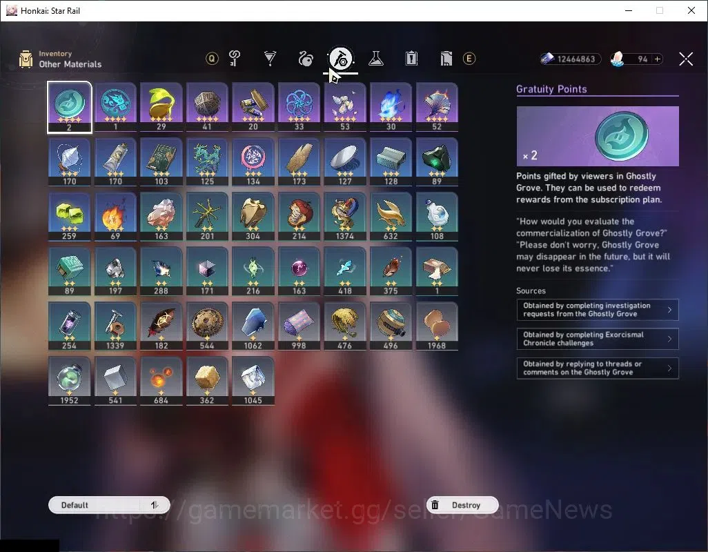 Honkai Star Rail Accounts Asia|TL 70|Free GI|Premium Elation,Phainon,|22 Lim image 11