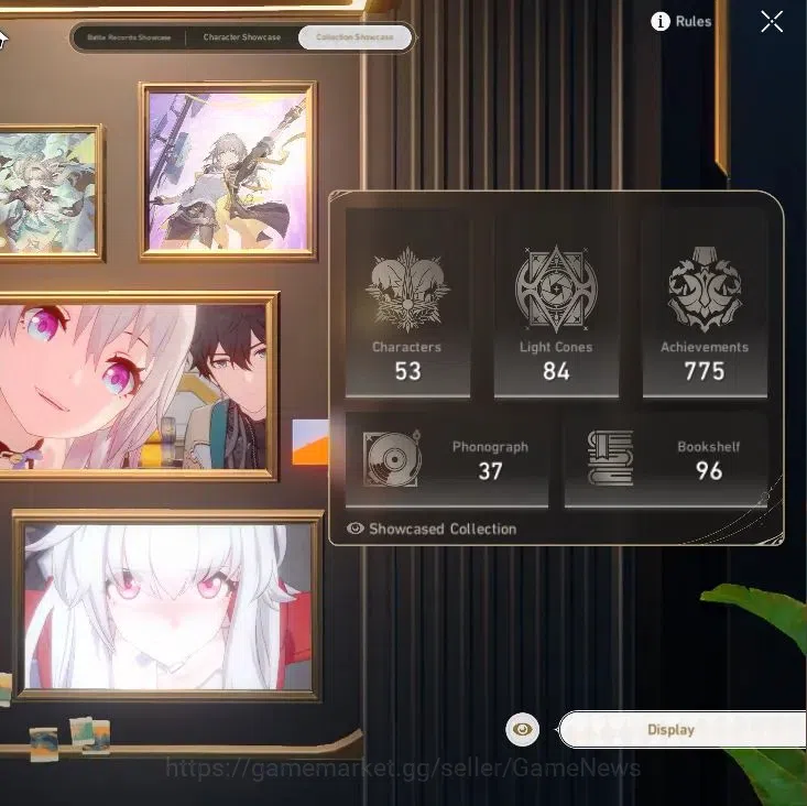 Honkai Star Rail Accounts Asia|TL 70|Free GI|Premium Elation,Phainon,|22 Lim image 3