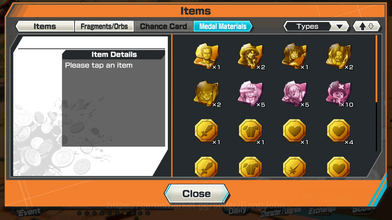One Piece Bounty Rush Accounts Global | 4EX | 2k RD | The5elder Nusjuro, Film red image 9