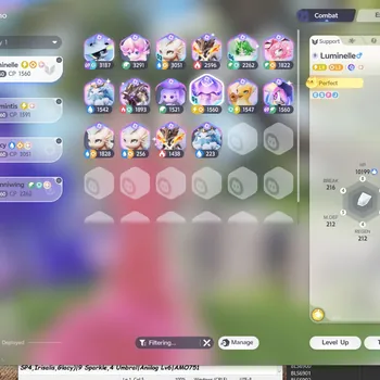 Aniimo Accounts Mid Game APAC|Lv 57| 11 Prismana (Stellarys Dazzling Spark,Glacy3x SP1,Scorchhowl2x SP9,etc)| 16 Sparkle,31