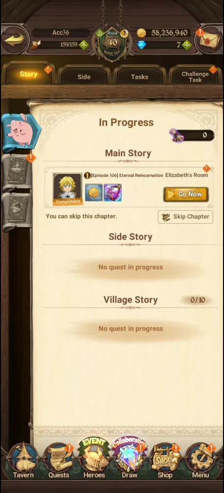 The Seven Deadly Sins: Grand Cross Accounts Others Global | 1,519M CC | 4 UR Merlin Esca | Arthur | Meliodas | Zeldris | LR 2