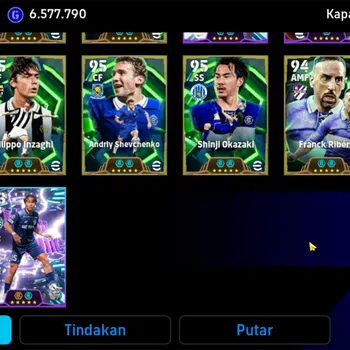 eFootball Accounts High-End ANDROID|PW 3186|Mbappe Showtime,Cafu Epic,Luis Diaz, Mac Allister,Olis,Dean Huijsen Show