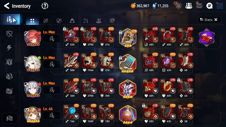 Epic Seven Accounts GLOBAL UnVerif|4 ML(F Cecilia,Har setti,LQ Charlot image 9