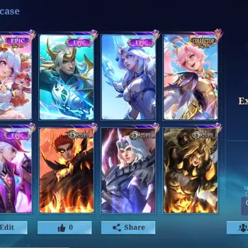 Mobile Legends: Bang Bang Accounts Collector Global|119H 157S|Expert|Recall TasTas|Collectotr Layla 10TH,Dragon Tamer