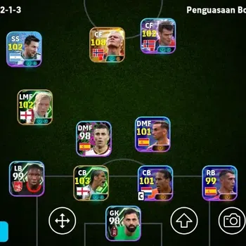 eFootball Accounts Legends & Iconic Players Mobile|PW 3076|New Erling Haaland Big T,New Lionel Messi Show T,Paul Scholes