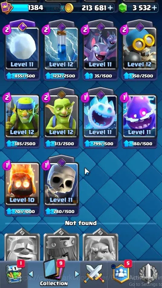 Clash Royale Accounts KTL 13|Trophy 7566|Card 118|Limited Skin|2 Hero 9  image 12