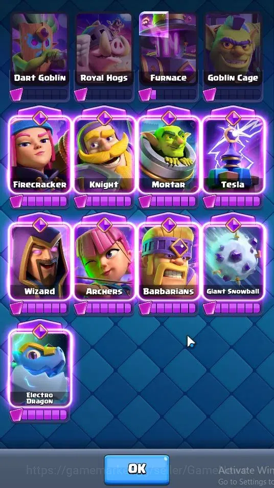 Clash Royale Accounts KTL 13|Trophy 7566|Card 118|Limited Skin|2 Hero 9  image 16