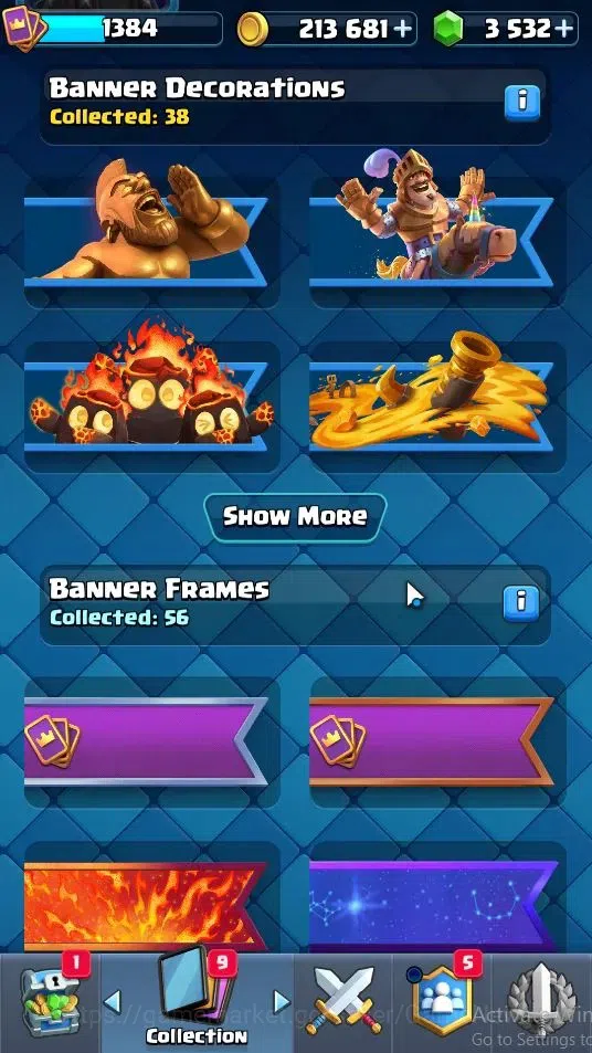 Clash Royale Accounts KTL 13|Trophy 7566|Card 118|Limited Skin|2 Hero 9  image 19