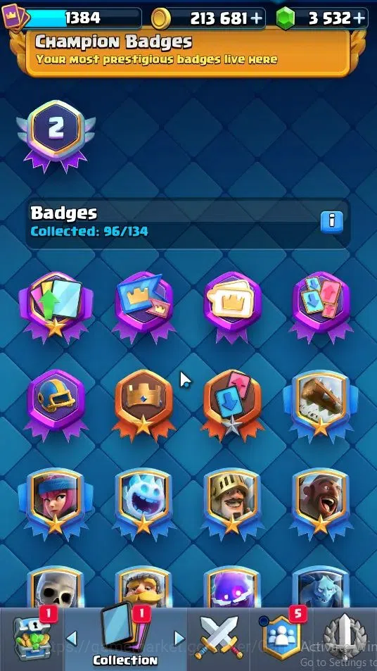 Clash Royale Accounts KTL 13|Trophy 7566|Card 118|Limited Skin|2 Hero 9  image 20