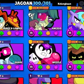 Brawl Stars Accounts Lvl 237|87063 Trophy|100 Brawlers|432 Skins brawl  image 1