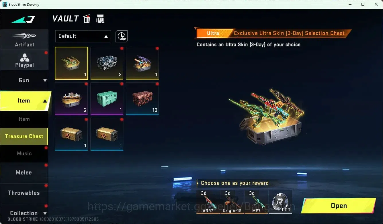 Blood Strike Accounts ASIA | EVA KATYA, TR VOLT | 2 EVA GUNS | 2 LMT GUN image 12
