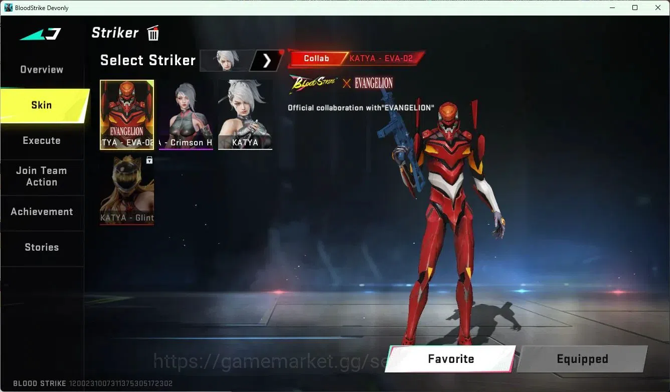 Blood Strike Accounts ASIA | EVA KATYA, TR VOLT | 2 EVA GUNS | 2 LMT GUN image 4