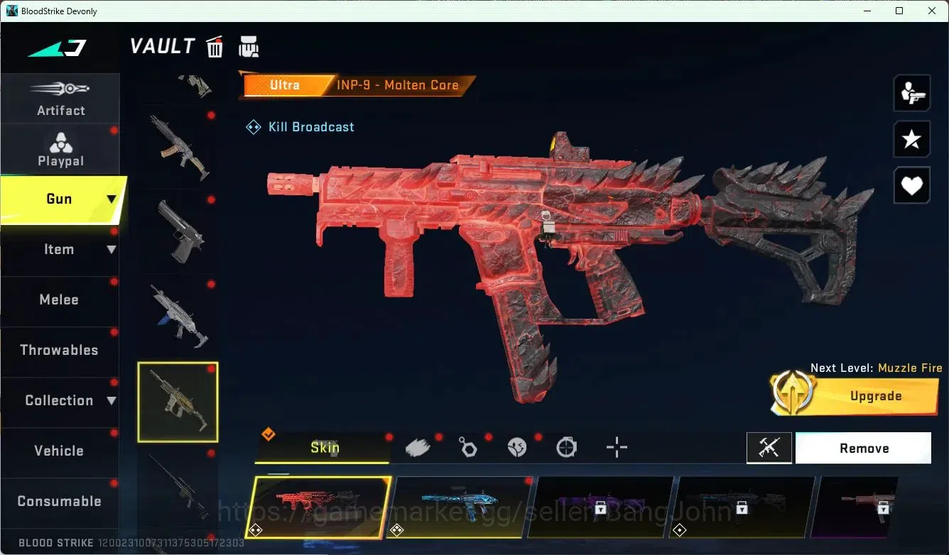 Blood Strike Accounts ASIA | EVA KATYA, TR VOLT | 2 EVA GUNS | 2 LMT GUN image 6