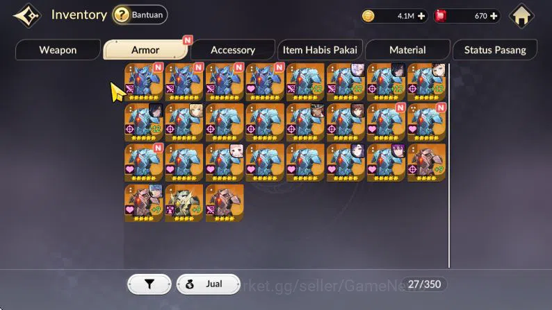 Seven Knights Re:Birth Accounts [Re:BIRTH] Global3000xxx|10 Legendary|4 SPECIAL|Te image 3