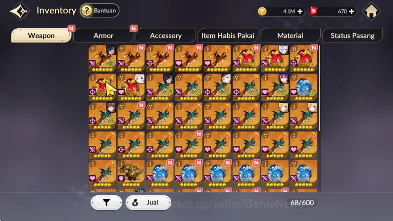 Seven Knights Re:Birth Accounts [Re:BIRTH] Global3000xxx|10 Legendary|4 SPECIAL|Te image 4