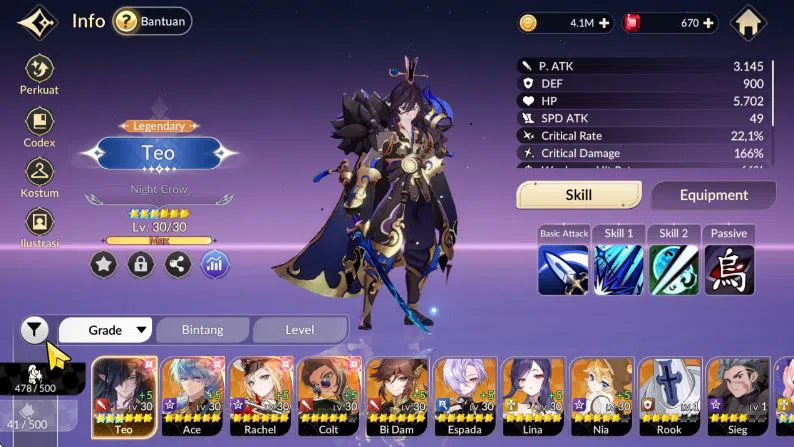 Seven Knights Re:Birth Accounts [Re:BIRTH] Global3000xxx|10 Legendary|4 SPECIAL|Te image 5