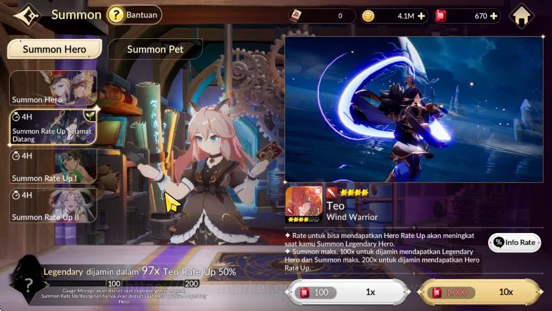 Seven Knights Re:Birth Accounts [Re:BIRTH] Global3000xxx|10 Legendary|4 SPECIAL|Te image 6