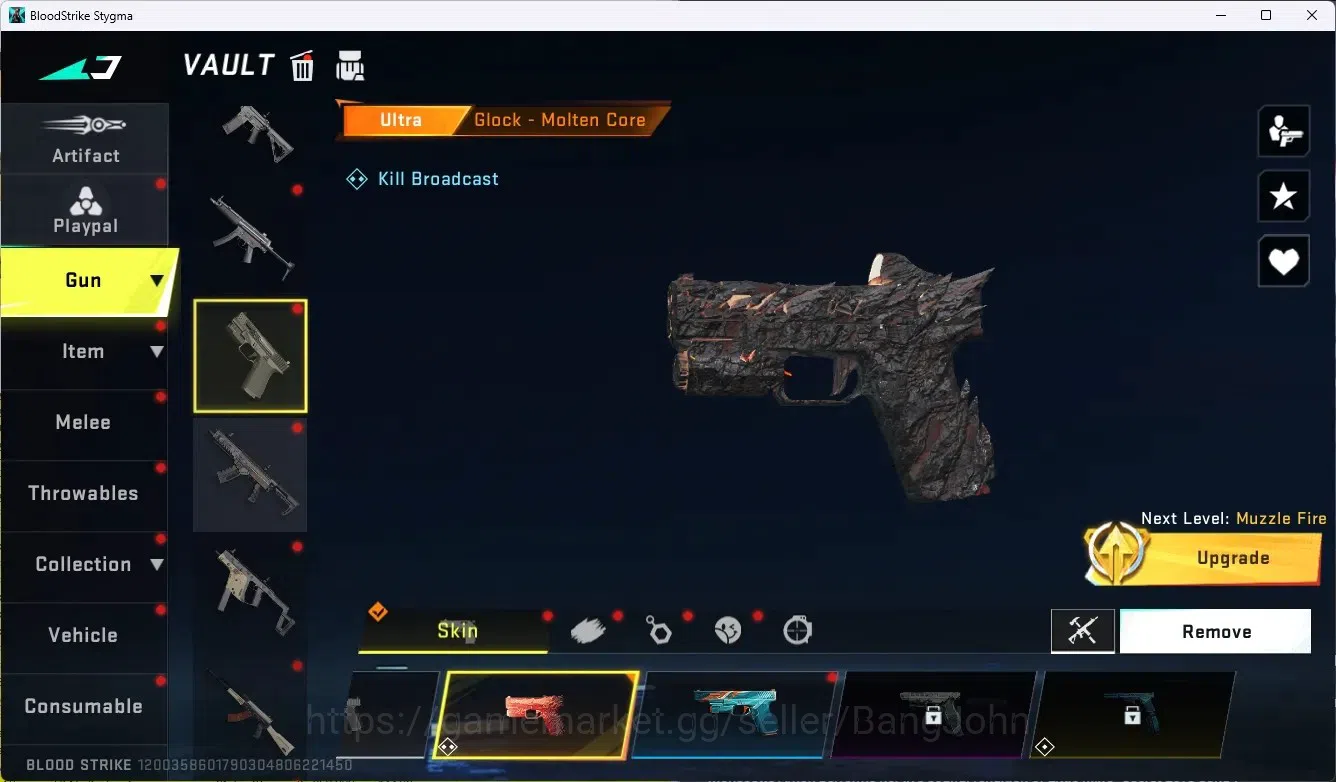 Blood Strike Accounts ASIA|1 Evo|1 Eternal Gun|7 Collab Gun |3 Limited G image 4