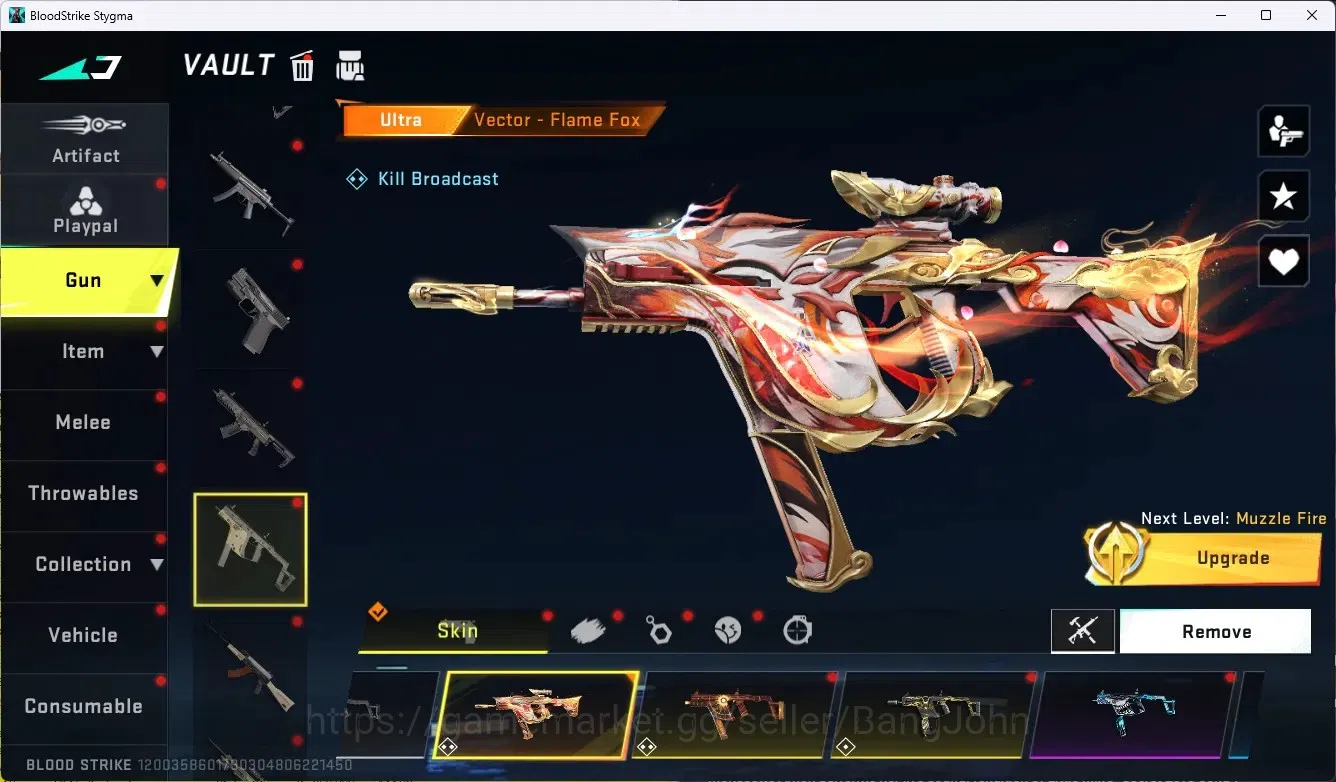 Blood Strike Accounts ASIA|1 Evo|1 Eternal Gun|7 Collab Gun |3 Limited G image 5