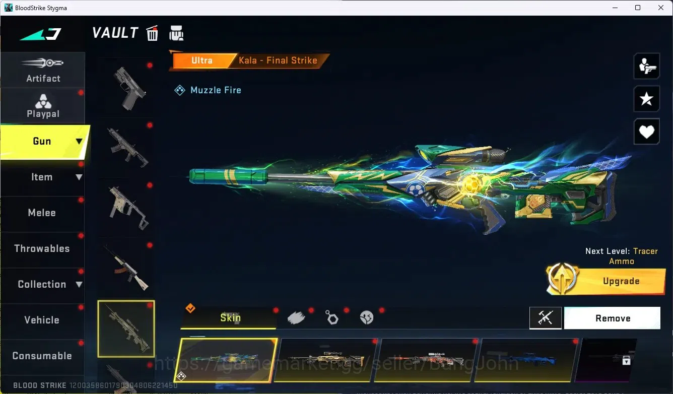 Blood Strike Accounts ASIA|1 Evo|1 Eternal Gun|7 Collab Gun |3 Limited G image 7
