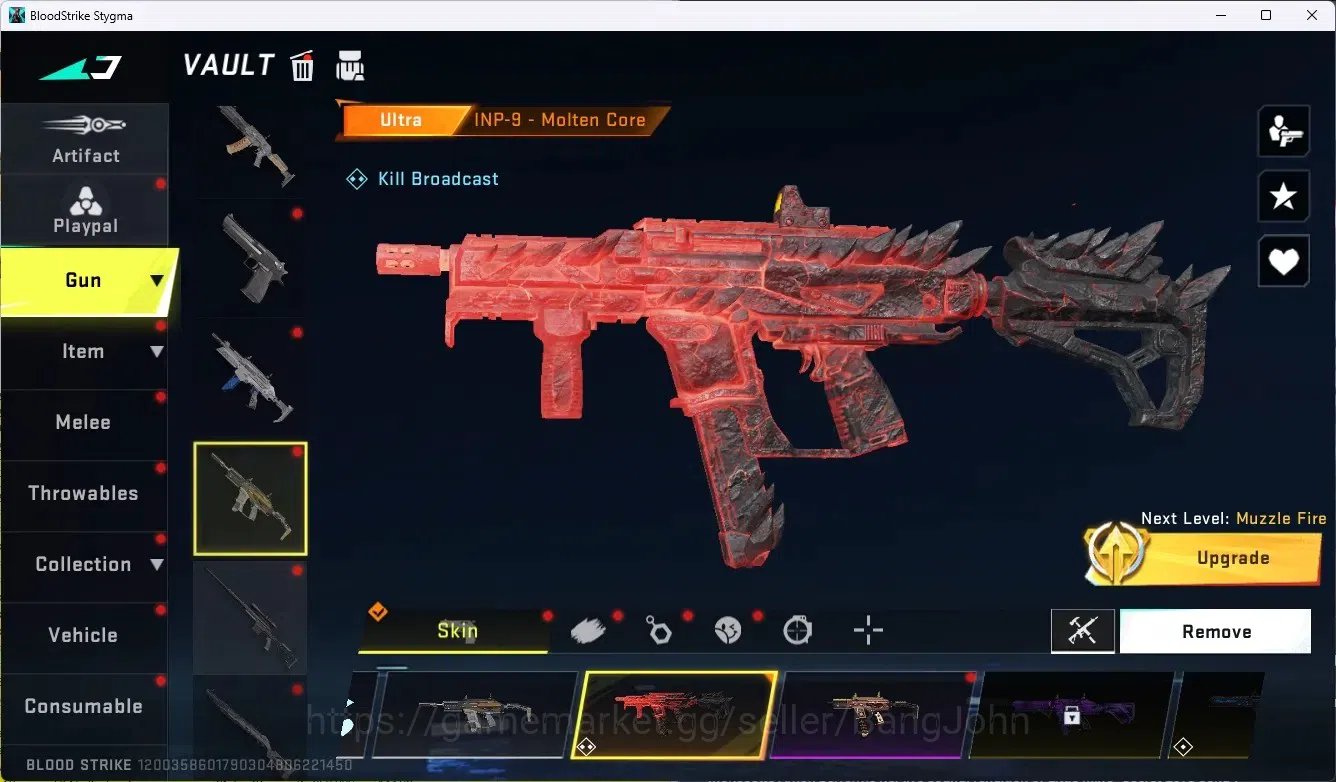 Blood Strike Accounts ASIA|1 Evo|1 Eternal Gun|7 Collab Gun |3 Limited G image 9