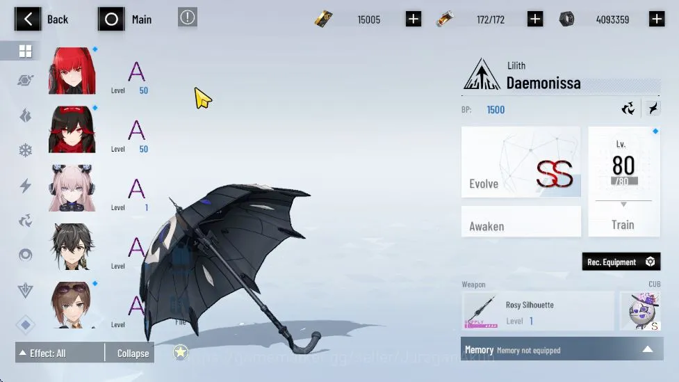 Punishing: Gray Raven Accounts ASIA |Starter|15K BC+3,5K BlueCard|SS Lilith+CUB,S image 5