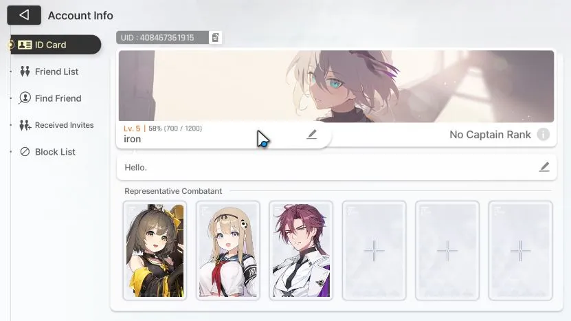 GLOBAL Lv05|3 SSR(Veronica Haru Kayron) 8SR(MikaM2,Selena,Owen,Nia,etc) 4SR Partners|LogStove|CheckSS(CZN981) Chaos Zero Nightmare Accounts GLOBAL Lv05|3 SSR(Veronica Haru Kayron) 8SR(MikaM2,Selena,Owen,Nia,etc) 4SR