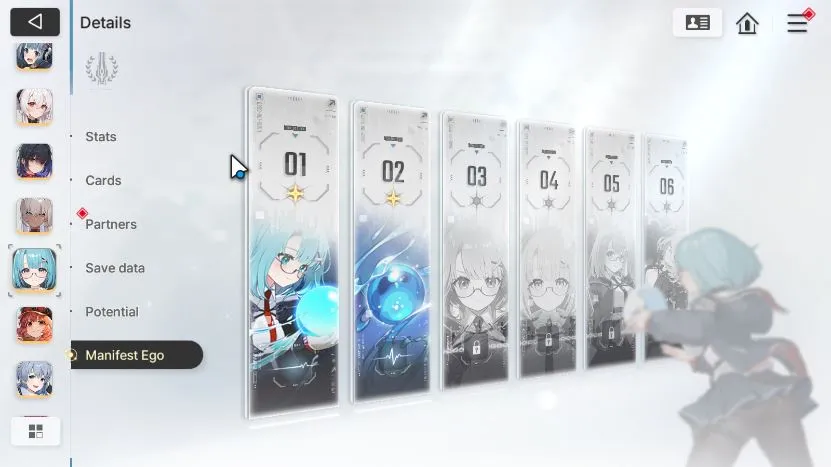 Chaos Zero Nightmare Accounts GLOBAL Lv05|3 SSR(Veronica Haru Kayron) 8SR(MikaM2,Selena,Owen,Nia,etc) 4SR 5