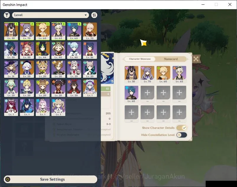 Genshin Impact Accounts Mid Game ASIA|AR 41|2 Limited [Kaedehara Kazuha,Cyno]|Tighnari,Bennett,Xiangqiu,Yanfei Etc|Mid 2