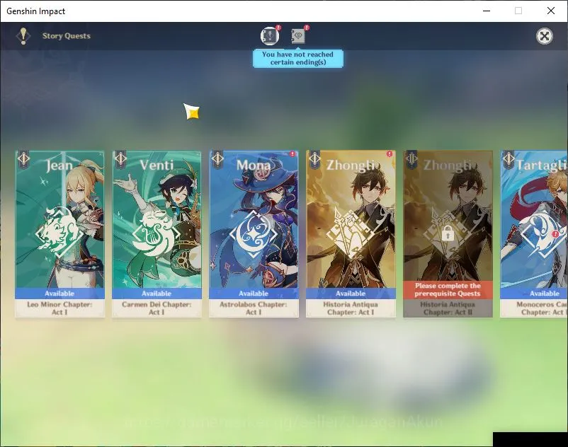 Genshin Impact Accounts Mid Game ASIA|AR 41|2 Limited [Kaedehara Kazuha,Cyno]|Tighnari,Bennett,Xiangqiu,Yanfei Etc|Mid 4