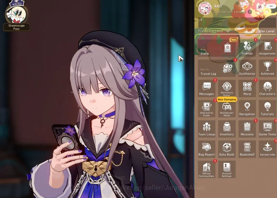 Honkai Star Rail Accounts End Game ASIA|TL 70|12 5