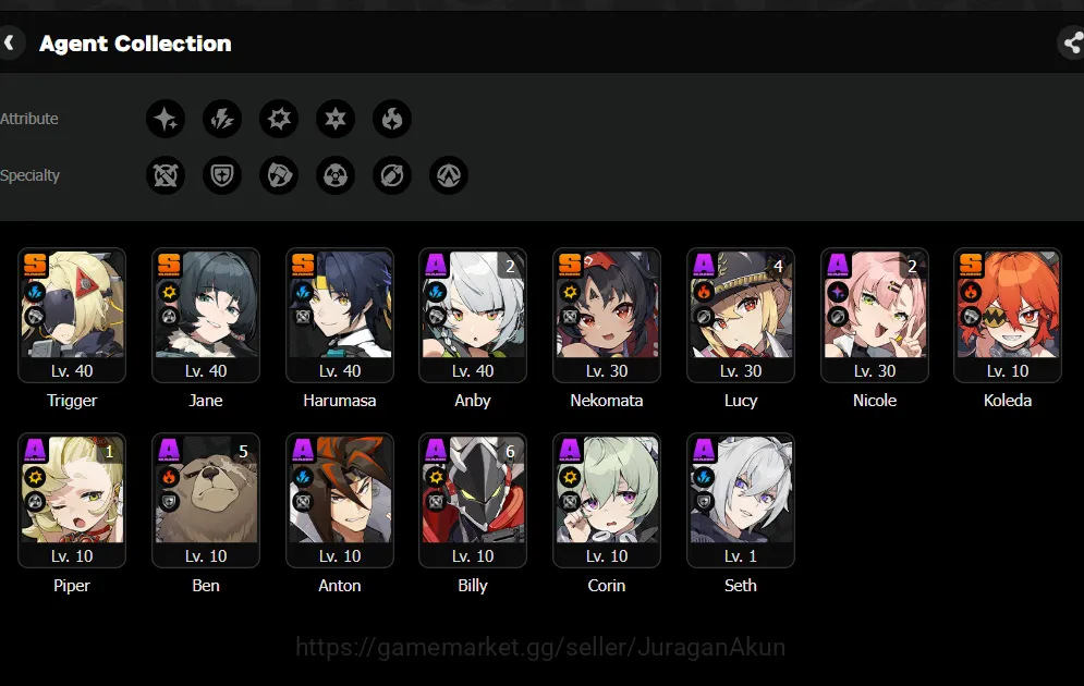 Honkai Star Rail Accounts End Game ASIA [TL70] 9 Limited (Castorice, Firefly+Sign, Yunli+Sign, Aglaea ETC 2