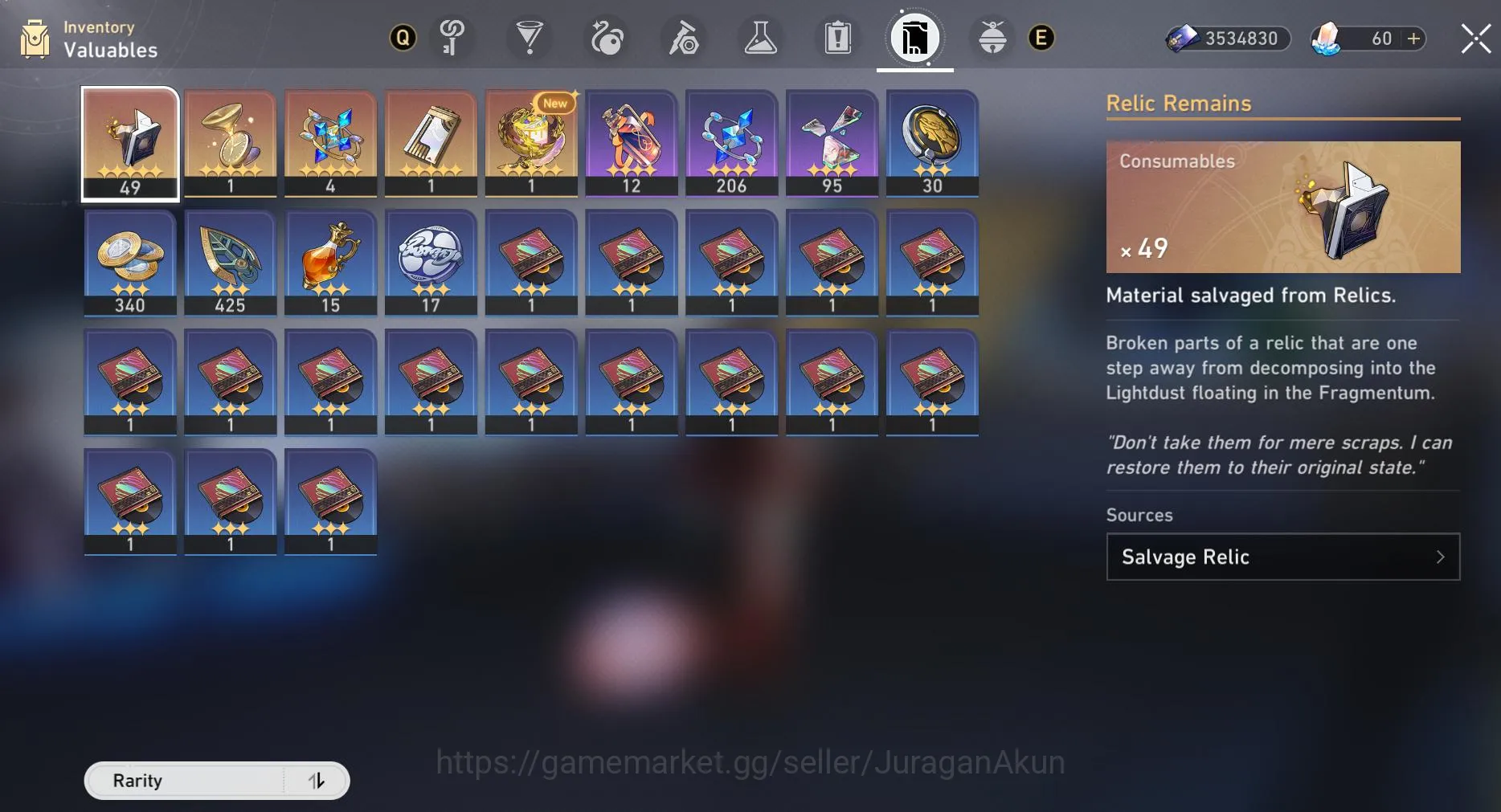 Honkai Star Rail Accounts End Game ASIA [TL70] 9 Limited (Castorice, Firefly+Sign, Yunli+Sign, Aglaea ETC 6