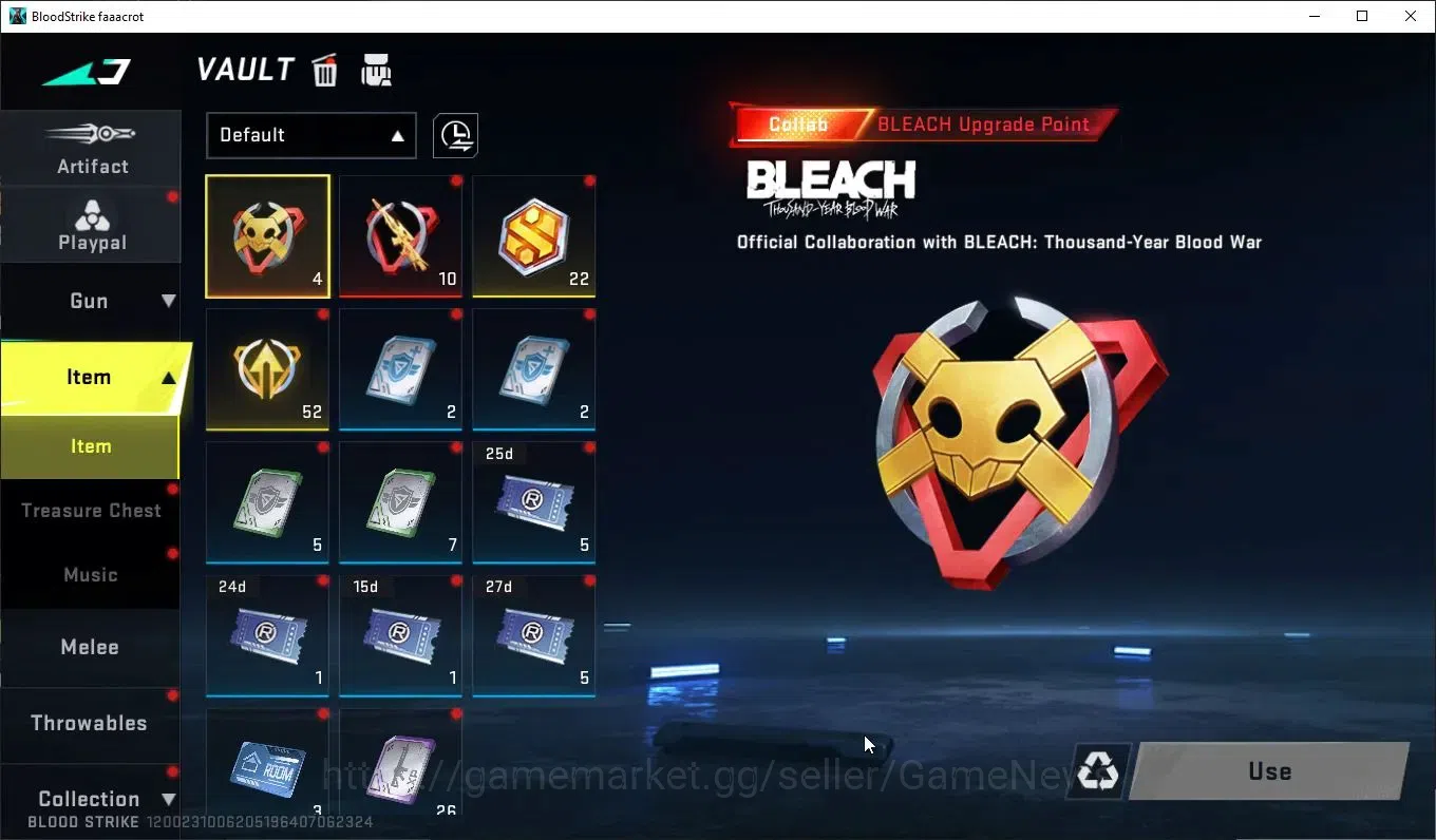 Blood Strike Accounts ASIA|ETERNAL M700-Seraph|6 Legendary Etahan,M4A1,A image 11