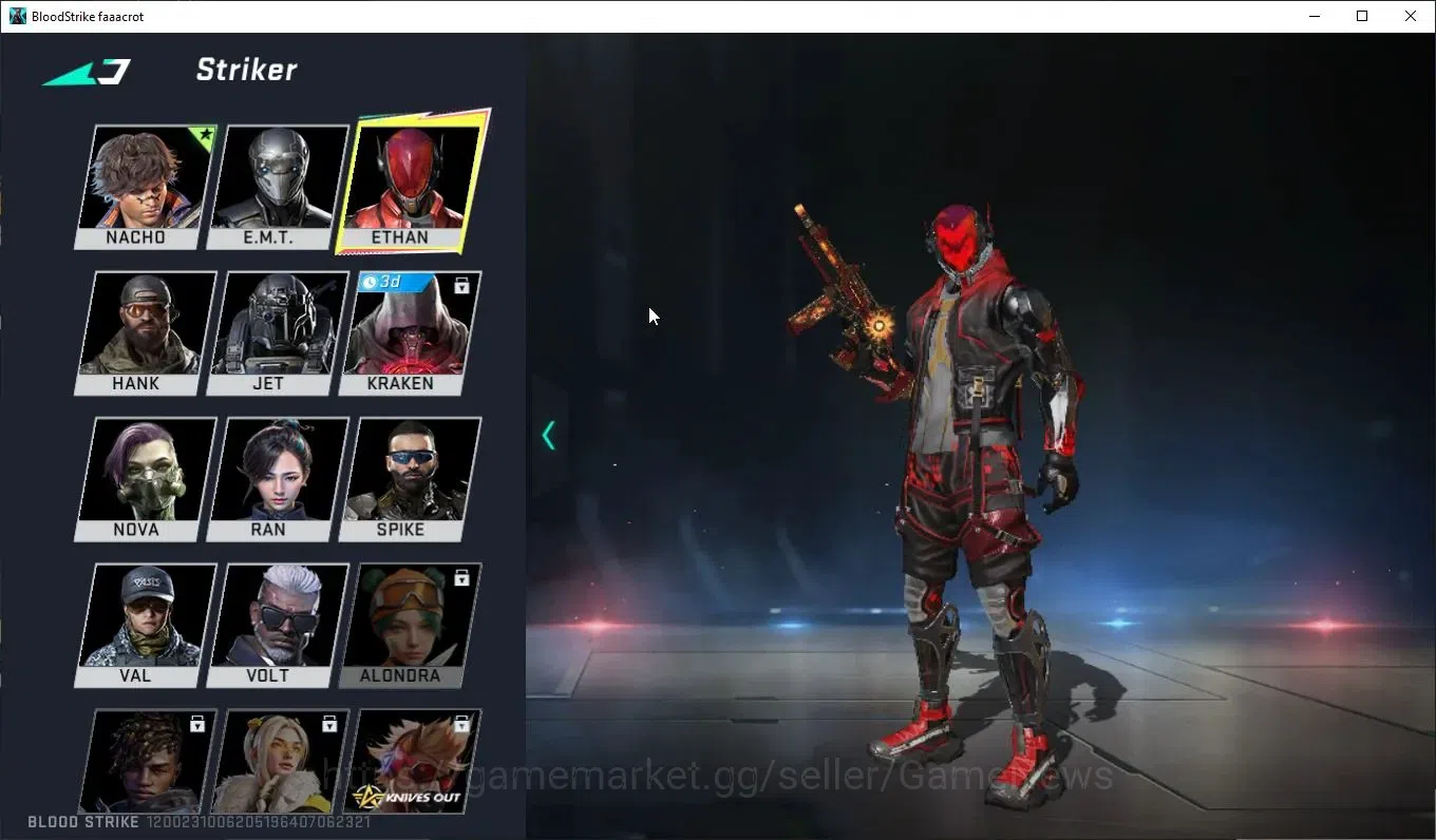 Blood Strike Accounts ASIA|ETERNAL M700-Seraph|6 Legendary Etahan,M4A1,A image 4