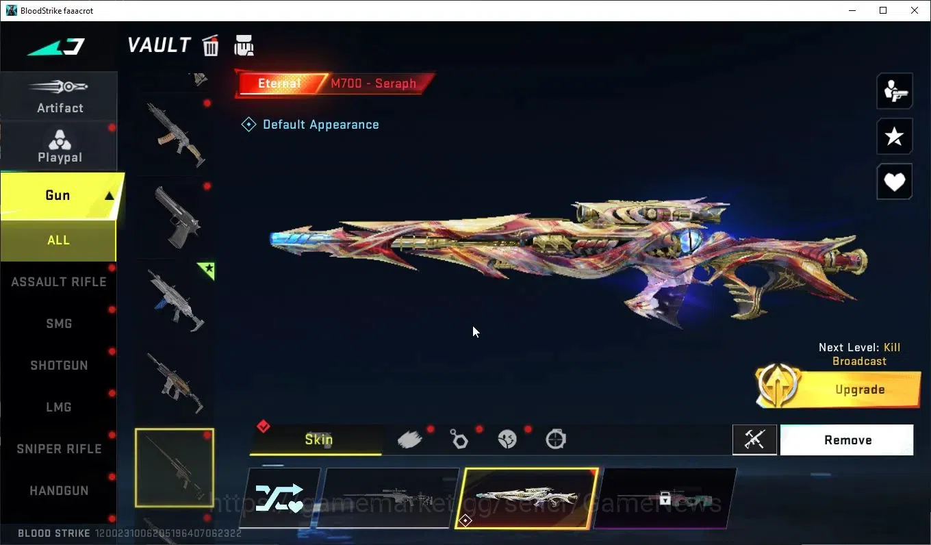 Blood Strike Accounts ASIA|ETERNAL M700-Seraph|6 Legendary Etahan,M4A1,A image 5