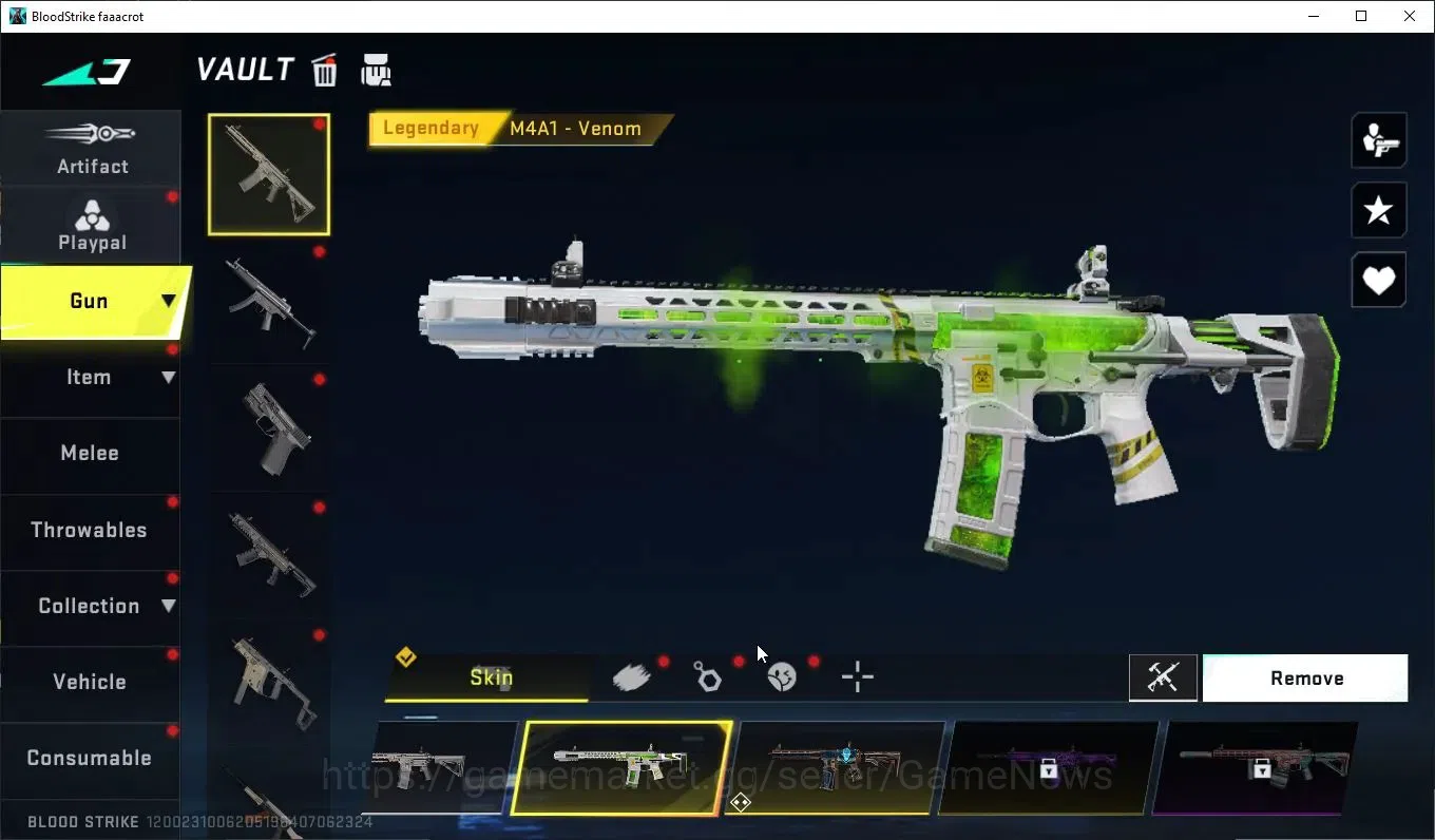 Blood Strike Accounts ASIA|ETERNAL M700-Seraph|6 Legendary Etahan,M4A1,A image 9