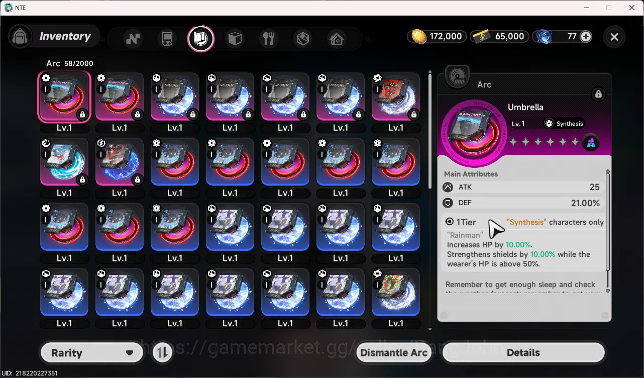 Neverness to Everness Accounts EU | Starter Lvl 3 | 1 S Nanally A1 + 5 A Char | M image 5