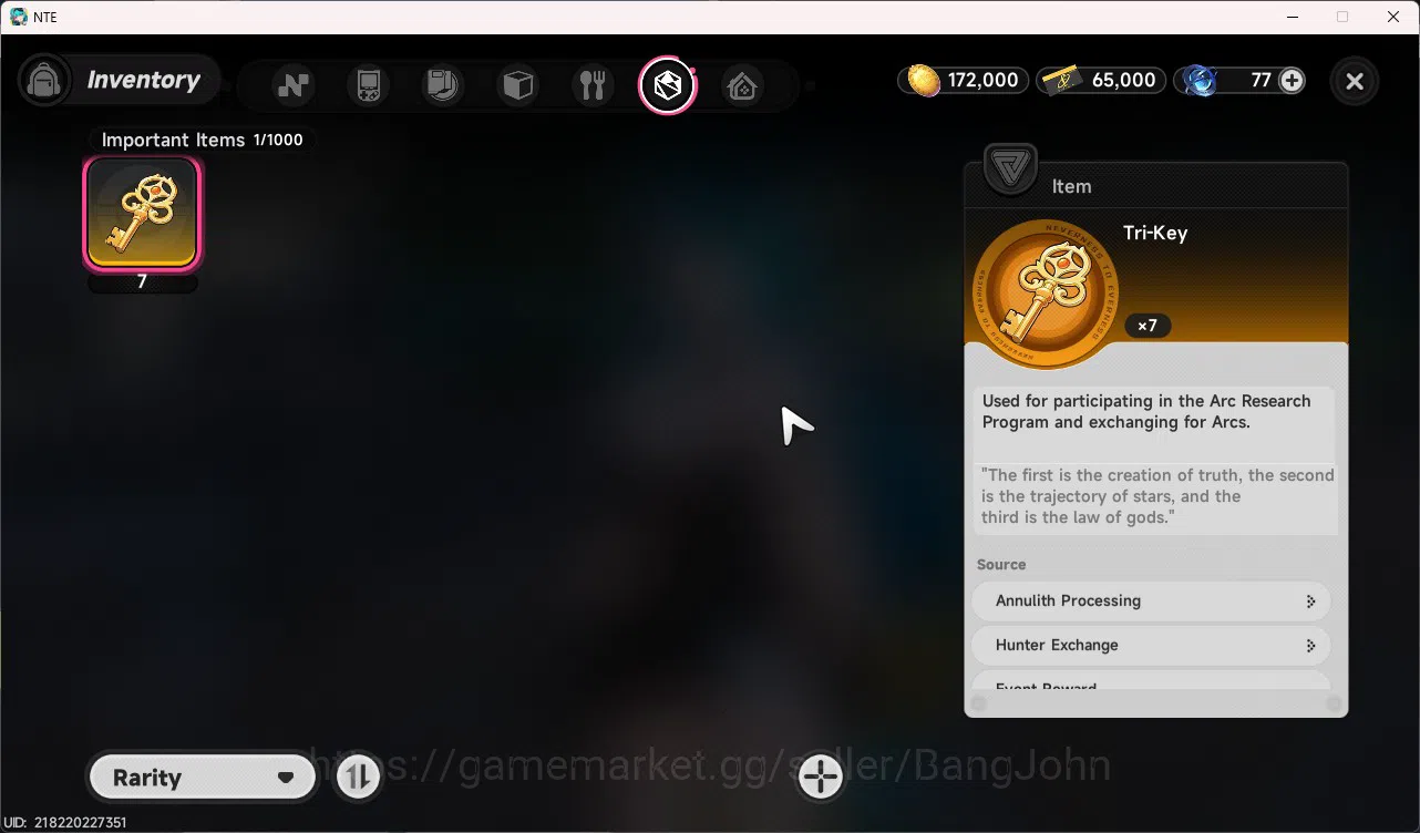 Neverness to Everness Accounts EU | Starter Lvl 3 | 1 S Nanally A1 + 5 A Char | M image 6