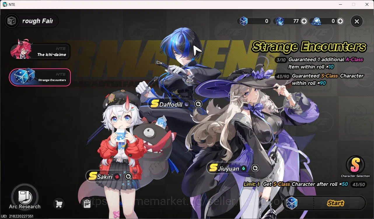 Neverness to Everness Accounts EU | Starter Lvl 3 | 1 S Nanally A1 + 5 A Char | M image 8
