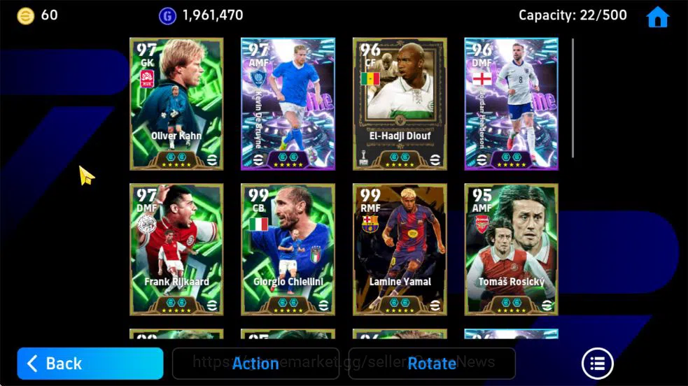 eFootball Accounts Mobile|BigTime[Ronaldinho Gaucho],Oliver Kahn,Kevi image 5