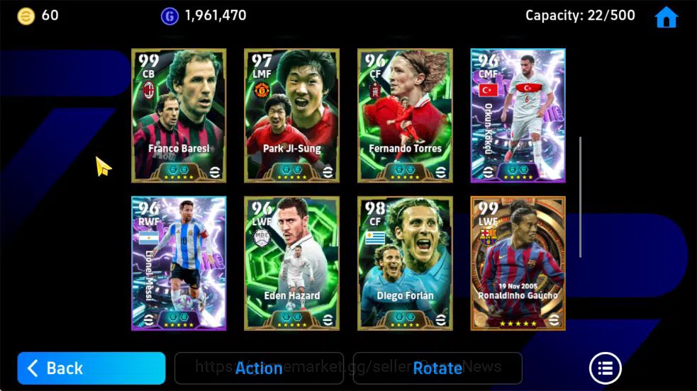eFootball Accounts Mobile|BigTime[Ronaldinho Gaucho],Oliver Kahn,Kevi image 6